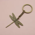 Metal Dragonfly Keychain Minimalist Bag Charm view 6