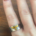 Creative Moth Insect Ring, European American Vintage 3D Finger Jewelry For Women view 3