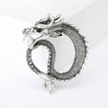 Alloy Dragon Brooch Pin With Vintage Style For Men's Suit Coats view 5