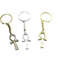 Metal Cross Pendant Keychain Religious Key Ring Gift view 5