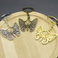 Metal Butterfly Keychain Gift view 3