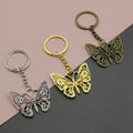 Metal Butterfly Keychain Gift view 1