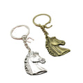 Metal Horse Head Keychain Bag Charm – Antique Copper view 5