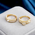 Designer Magazine Style Wedding Couple Rings High End Fashion Index Finger Ring Set view 3