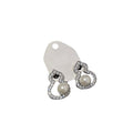 Light Luxury Pearl Gourd Jewelry Set With Zircon Stud Earrings And Necklace For Women view 5