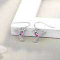 Vintage Mini Hummingbird Bird Ear Hook Earrings For Women, Cute Animal Fashion Jewelry view 4