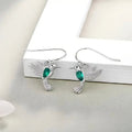 Vintage Mini Hummingbird Bird Ear Hook Earrings For Women, Cute Animal Fashion Jewelry view 1