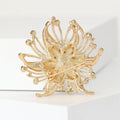Metal Alloy Pearl Firework Brooch Pin For Coats And Suits view 3