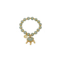 New Chinese Style Peace Lock Beaded Bracelet For Women Vintage Fu Character Gift Jewelry view 5