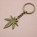 Zinc Alloy Maple Leaf Keychain Autumn Bag Charm Gift view 6
