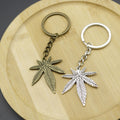Zinc Alloy Maple Leaf Keychain Autumn Bag Charm Gift view 4