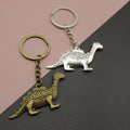 Metal Dinosaur Keychain For Bag Charm Gift view 1