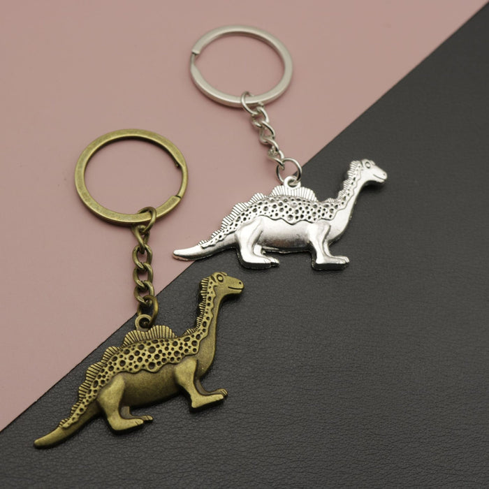 Metal Dinosaur Keychain For Bag Charm Gift