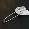 Silver Tone Flower Metal Brooch Pin 1 Pictured Designs view 5