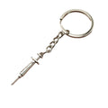 Metal Syringe Keychain Bag Charm view 5