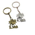 Metal Island Keychain Bag Charm view 5