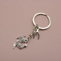 Zinc Alloy Rooster Keychain For Bag Charm Gift view 4