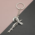 Zinc Alloy Simple Parrot Keychain Bag Charm Gift view 1