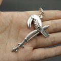Zinc Alloy Simple Parrot Keychain Bag Charm Gift view 4