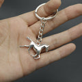Zinc Alloy Pegasus Shape Keychain For Bag Charm Gift view 3