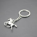 Zinc Alloy Pegasus Shape Keychain For Bag Charm Gift view 4