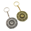 Metal Minimal Frisbee Keychain Bag Charm Wholesale Gift view 5
