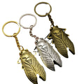 Metal Cicada Insect Keychain Bag Charm Gift view 5