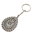 Zinc Alloy Water Drop Keychain For Bag Charm Gift view 5