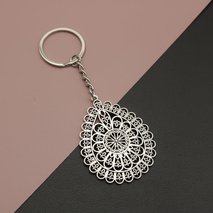 Zinc Alloy Water Drop Keychain For Bag Charm Gift