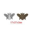Zinc Alloy Bee Charm Pendant No.208757 for DIY Necklace Bracelet Jewelry Making view 1