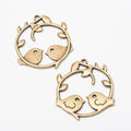 Zinc Alloy Birdcage Charm Pendant No.725946 for DIY Necklace Bracelet Jewelry Making view 3