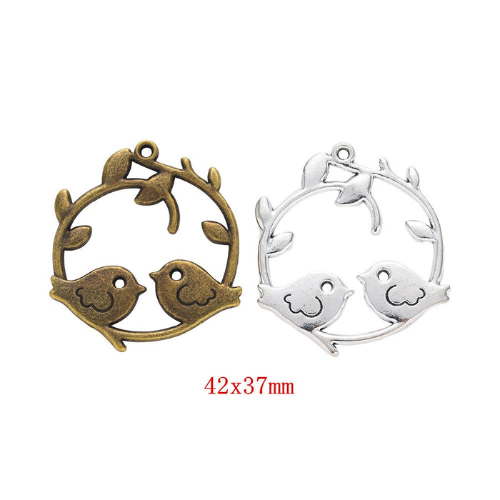 Zinc Alloy Birdcage Charm Pendant No.725946 for DIY Necklace Bracelet Jewelry Making