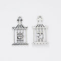 Zinc Alloy Birdcage Charm Pendant for DIY Necklace Bracelet Jewelry Making view 2