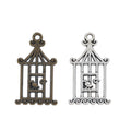 Zinc Alloy Birdcage Charm Pendant for DIY Necklace Bracelet Jewelry Making view 4