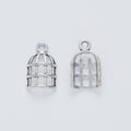 Zinc Alloy Birdcage Charm Pendant No.822177 for DIY Necklace Bracelet Jewelry Making view 3
