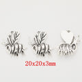 Antique Silver Zinc Alloy Bee Charm Pendant No.815061 for DIY Necklace Bracelet Jewelry Making view 1