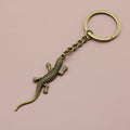Metal Lizard Keychain Bag Charm Gift view 6