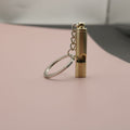 Zinc Alloy Whistle Keychain For Outdoor Key Ring view 3