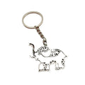 Metal Simple Elephant Keychain Animal Bag Charm Gift view 5