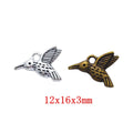 Zinc Alloy Bird Charm Pendant No.499841 for DIY Necklace Bracelet Jewelry Making view 1