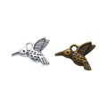Zinc Alloy Bird Charm Pendant No.499841 for DIY Necklace Bracelet Jewelry Making view 4