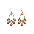 Vintage New Chinese Ethnic Alloy Waterdrop Long Drop Earrings With Elegant Niche Design view 5