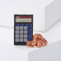 Alloy Enamel Calculator Brooch For Coats Suits And Cardigans view 4