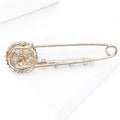 Metal Alloy Enamel Flower Brooch Pin For Women Clothing Accessories view 4