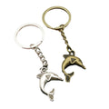 Zinc Alloy Minimal Dolphin Keychain Bag Charm Gift view 5