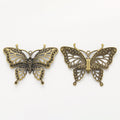 Zinc Alloy Butterfly Charm Pendant No.904215 for DIY Necklace Bracelet Jewelry Making view 4