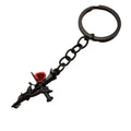 Zinc Alloy Minimalist Cross Keychain Bag Charm Gift view 5