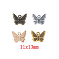 Zinc Alloy Butterfly Charm Pendant No.093861 for DIY Necklace Bracelet Jewelry Making view 1