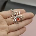 Metal Minimal Spider Keychain Bag Charm Wholesale Gift view 3