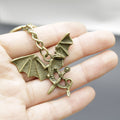 Metal Flying Dragon Keychain Fantasy Bag Charm Gift view 4
